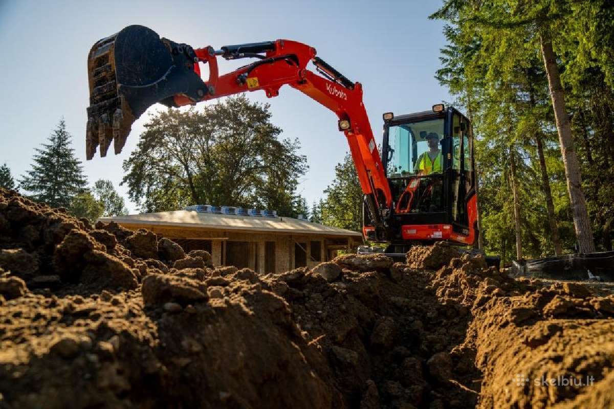 Bobcat Nuoma Vikšrinio Mini krautuvo nuoma. Skylės - nuotraukos Nr. 22