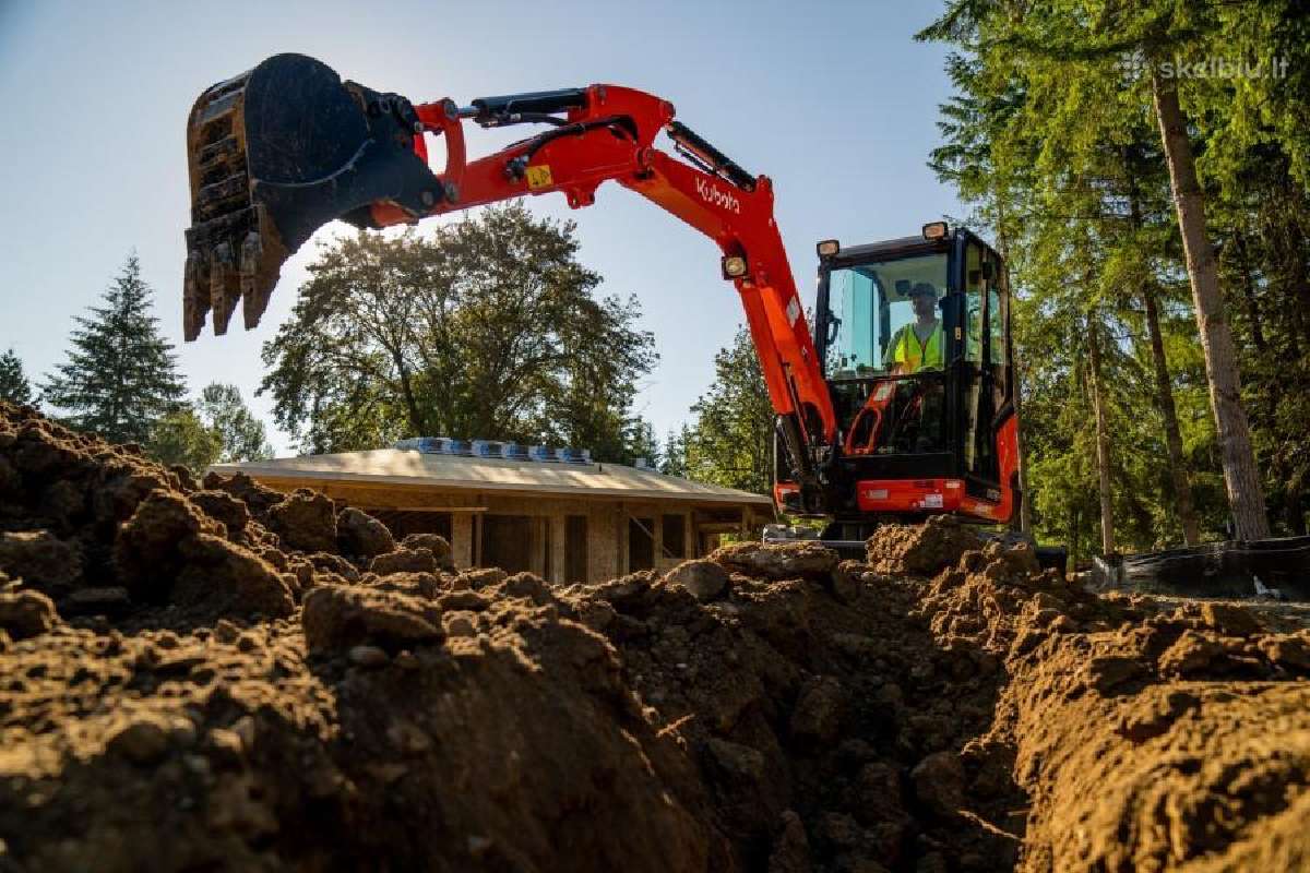 Vikšrinio Bobcat nuoma Apleistų sklypų tvarkymas - nuotraukos Nr. 18