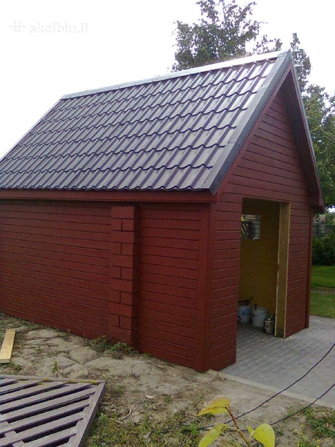Pirties įrengimas,sodo nameliai malkinės saunos - nuotraukos Nr. 25