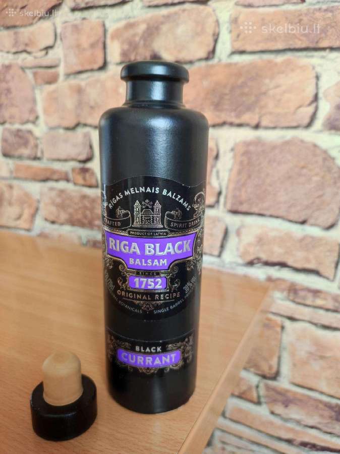 Rudo stiklo butelis skysčiams, 1l - nuotraukos Nr. 6