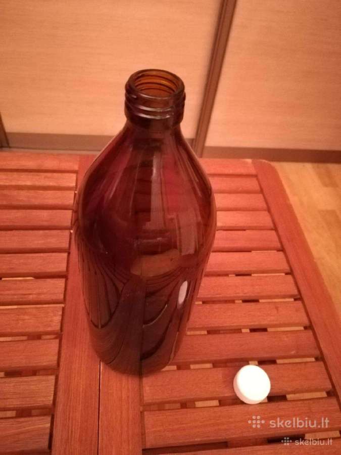 Stiklinis butelis / grafinas 500 ml - nuotraukos Nr. 14