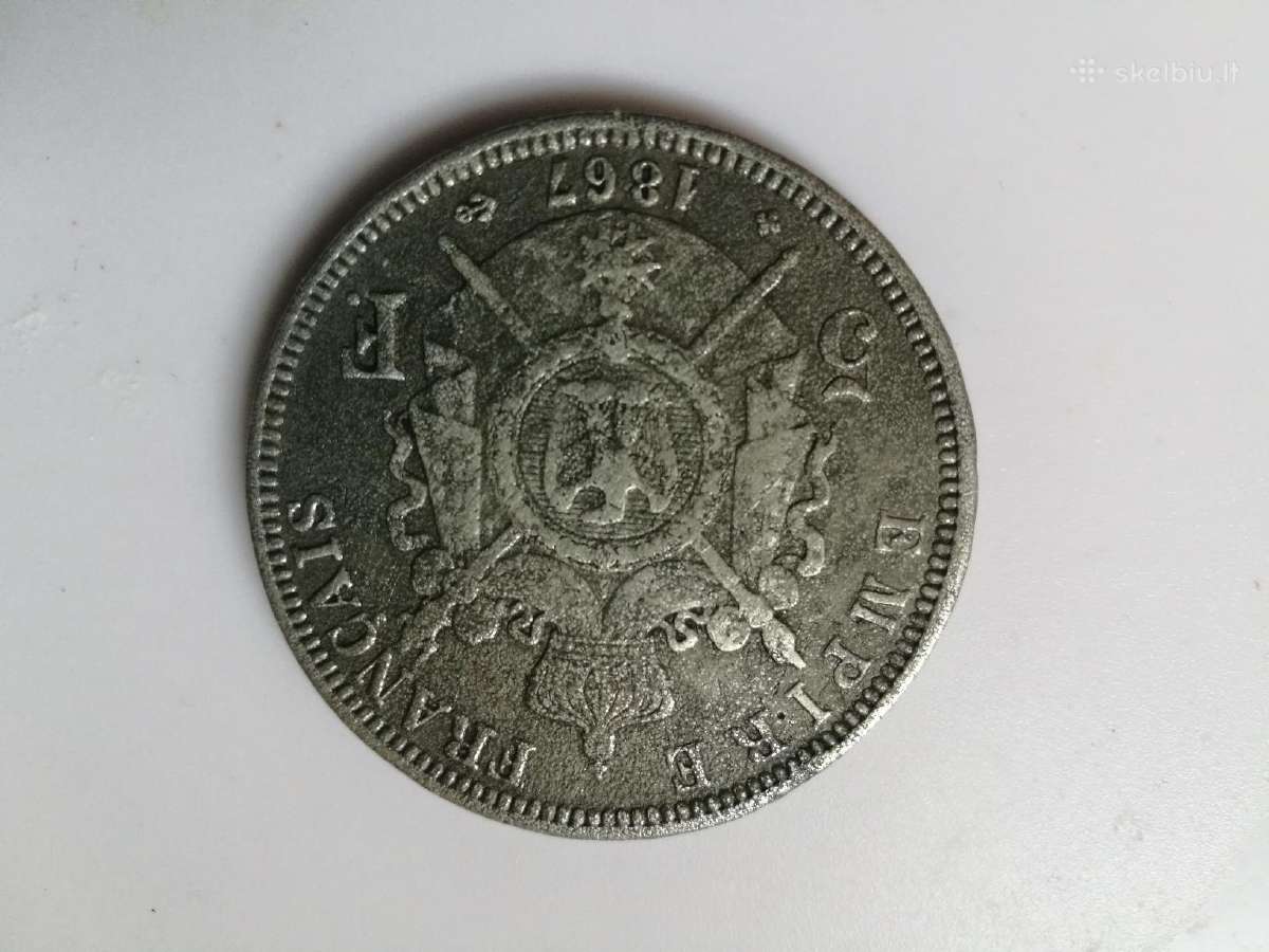 Senos Fr, Au, De, (Lt centai) monetos. - nuotraukos Nr. 7