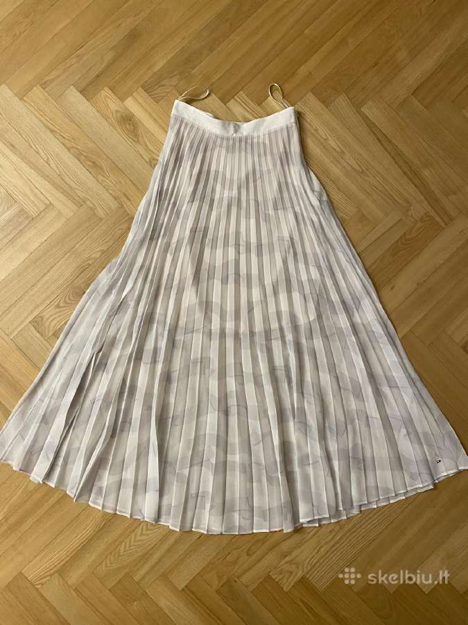 Tommy Hilfiger Icon pleated Maxi skirt - nuotraukos Nr. 4
