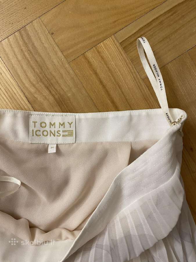Tommy Hilfiger Icon pleated Maxi skirt - nuotraukos Nr. 5