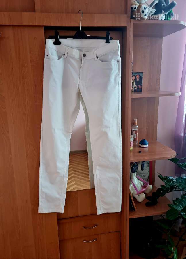Vyriškos, baltos kelnės