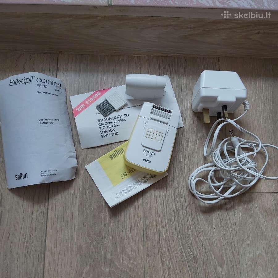 Braun silk-epil comfort epiliatorius