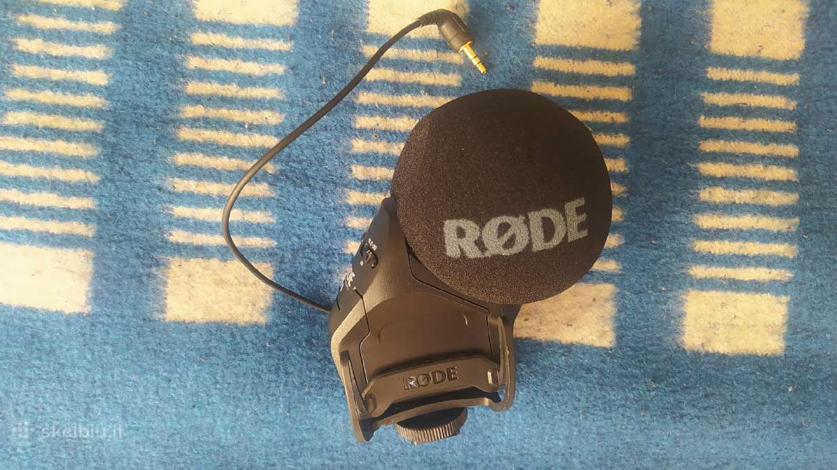 Mikrofonas Rode Stereo Videomic Pro
