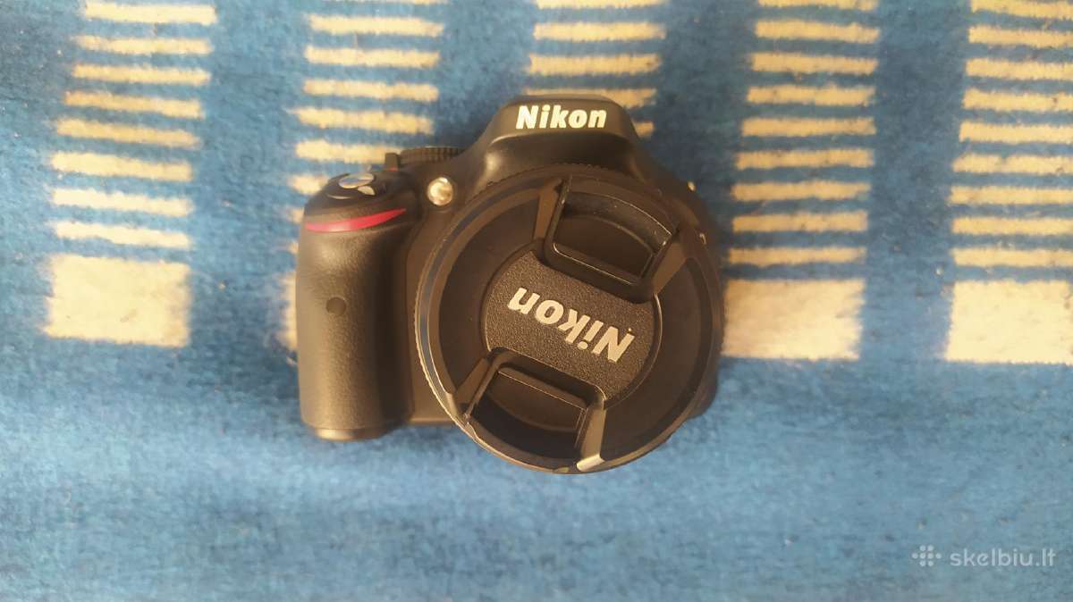 Nikon D5200 + Objektyvas