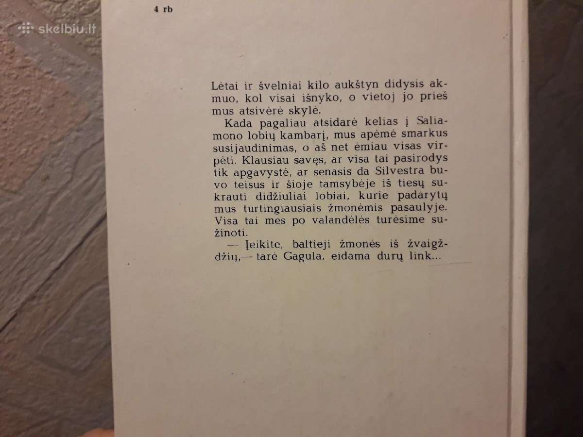 H. R. Hagardas "Karaliaus Saliamono kasyklos" 1990 - nuotraukos Nr. 3