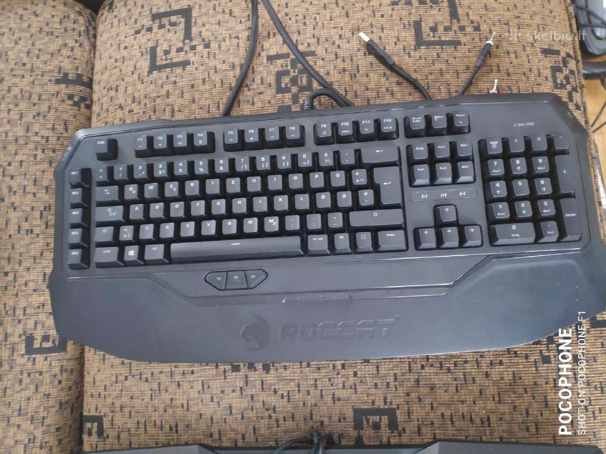 Roccat mechanines ir membranines zaidimu klaviatur - nuotraukos Nr. 2