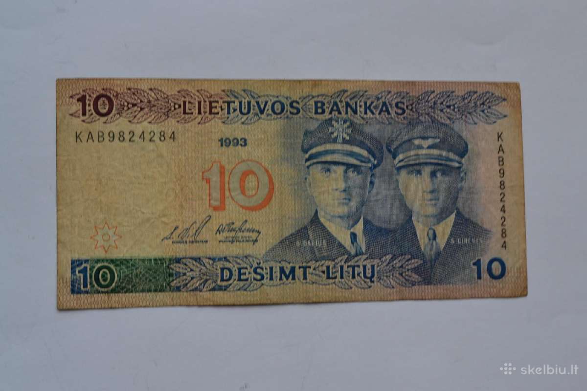 10 litu 1993 m.
