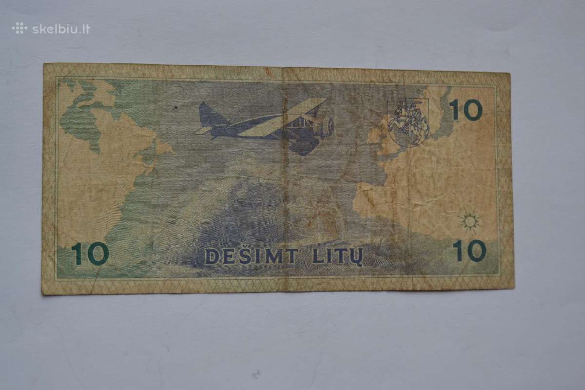 10 litu 1993 m. - nuotraukos Nr. 2