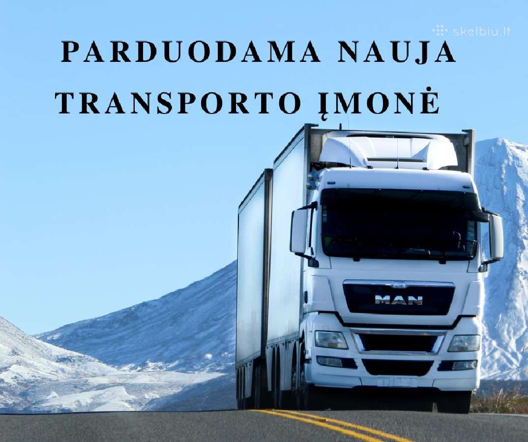 Parduodama Transporto įmonė Transporto Licencija