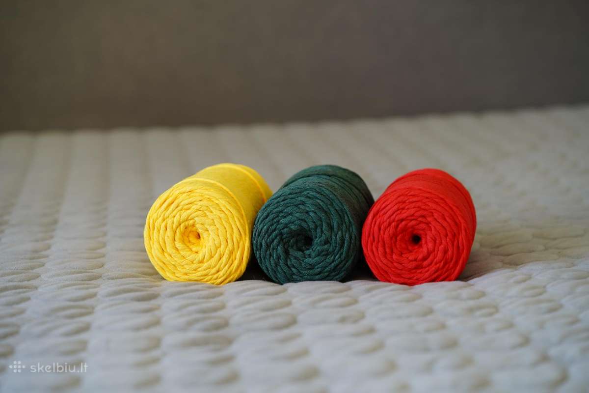 Išparduodam. Macrame virvė. 100proc medvilnė. - nuotraukos Nr. 13