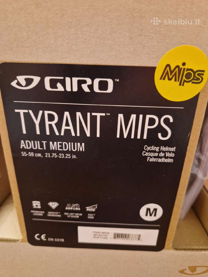 Parduodu šalmą Giro Tyrant Mips - nuotraukos Nr. 3