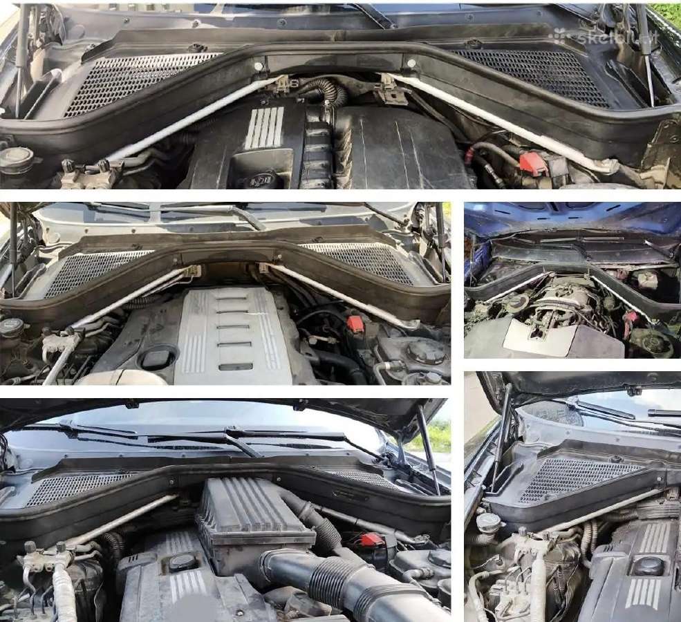 Bmw x5 variklio skyriaus apsaugos
