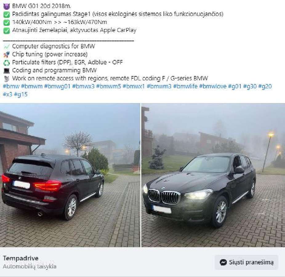 Adblue Egr Dpf išprogramavimas/šalinimas - nuotraukos Nr. 6