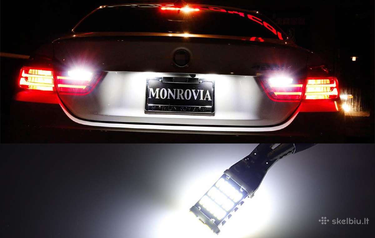 Bmw Atbulinės eigos LED lemputės - nuotraukos Nr. 3
