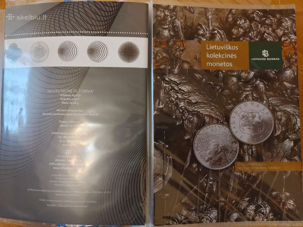 Lietuvos Banko lankstinukai - komplektas 2007-2014 - nuotraukos Nr. 3