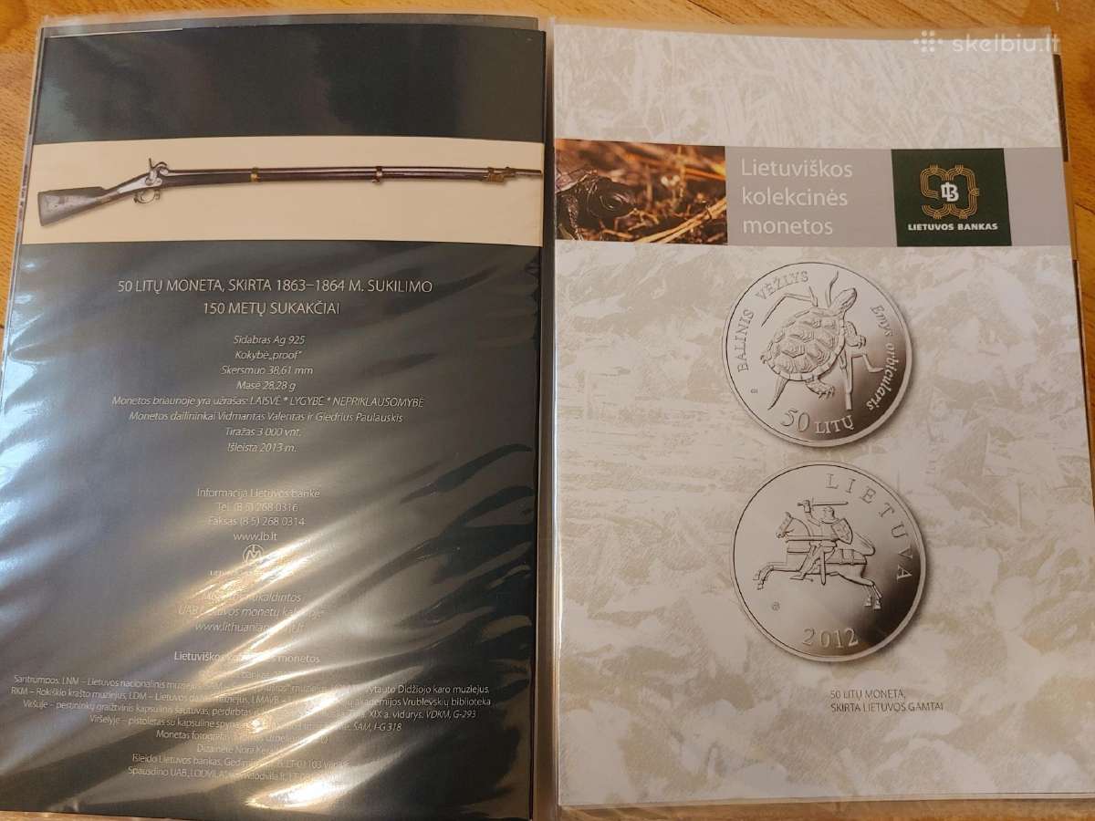 Lietuvos Banko lankstinukai - komplektas 2007-2014 - nuotraukos Nr. 7