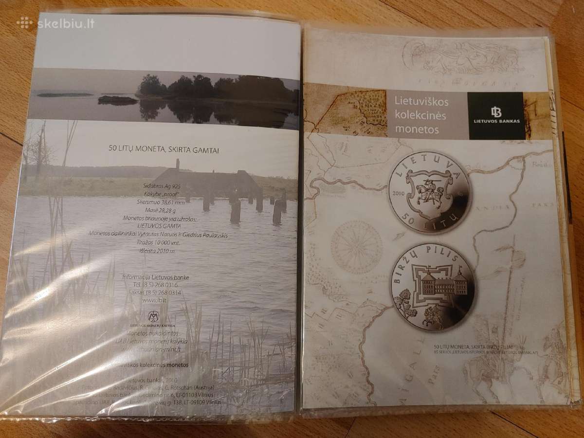 Lietuvos Banko lankstinukai - komplektas 2007-2014 - nuotraukos Nr. 10