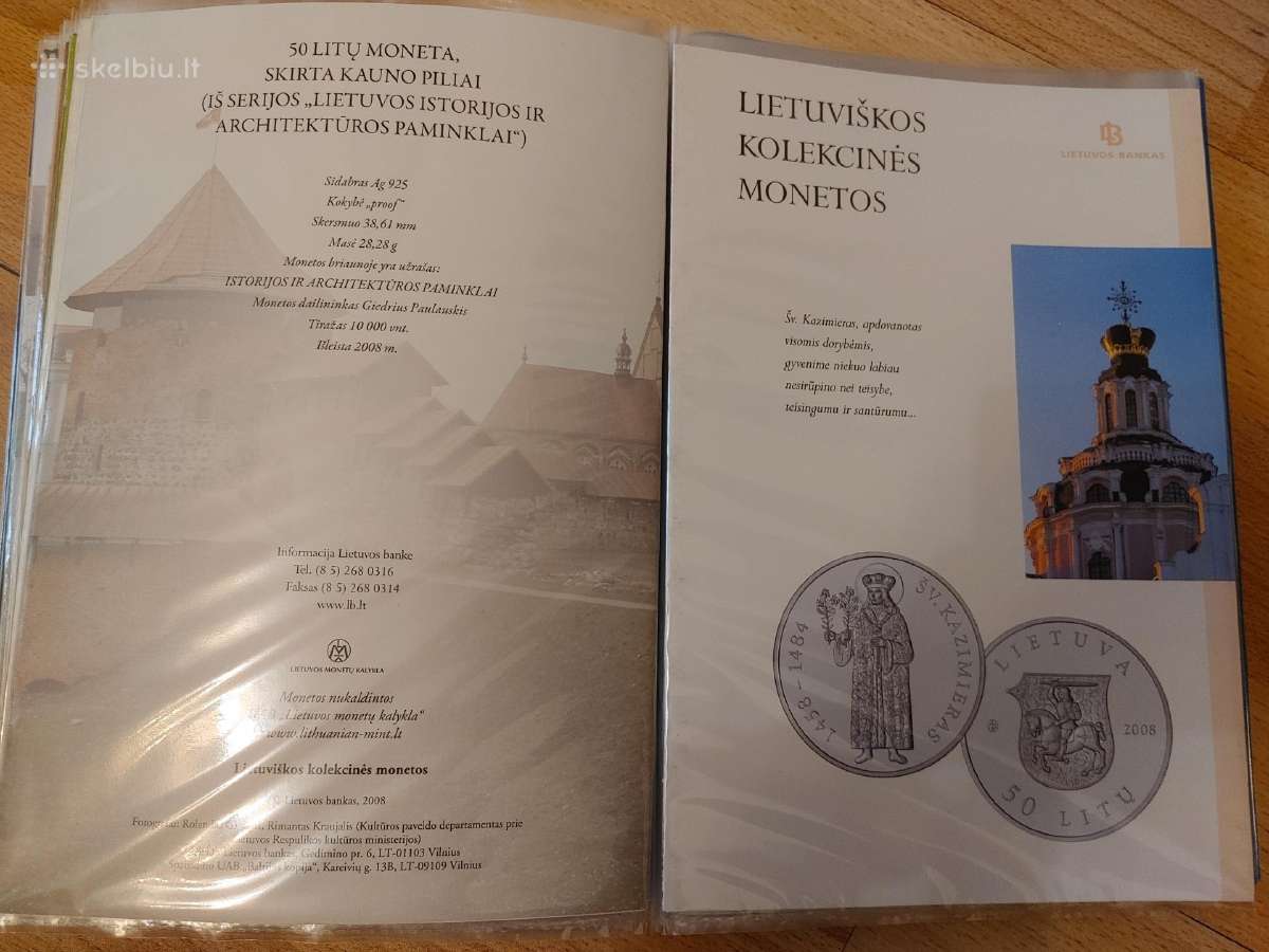 Lietuvos Banko lankstinukai - komplektas 2007-2014 - nuotraukos Nr. 15