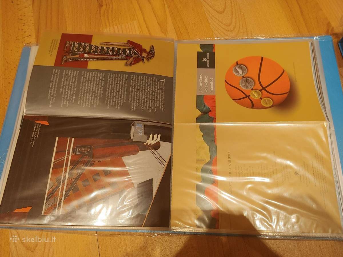 Lb monetų lankstinukai - komplektas ! 1993-2014.12 - nuotraukos Nr. 13