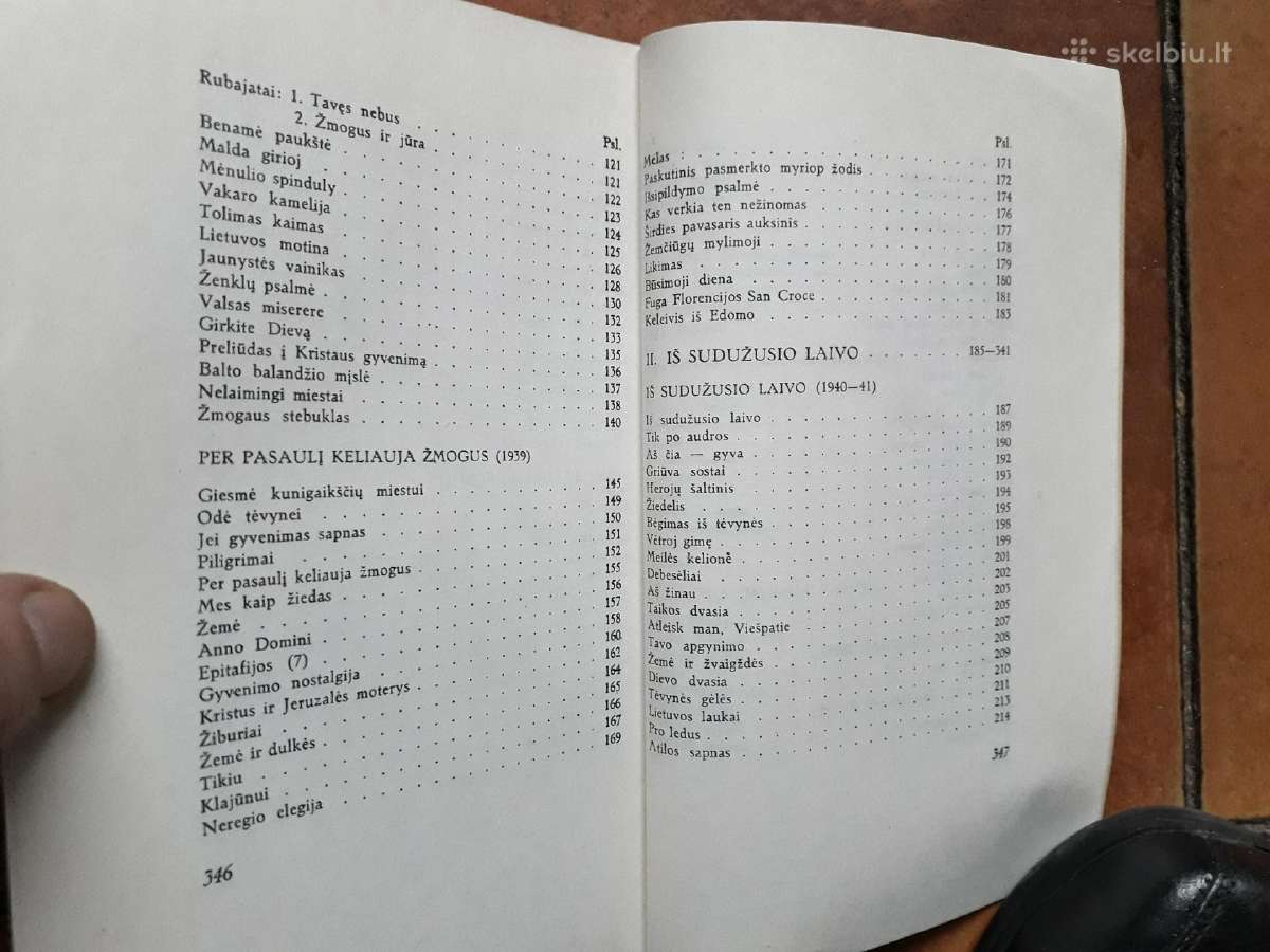 B. Brazdžionis "Per pasaulį keliauja žmogus" 1944 - nuotraukos Nr. 8