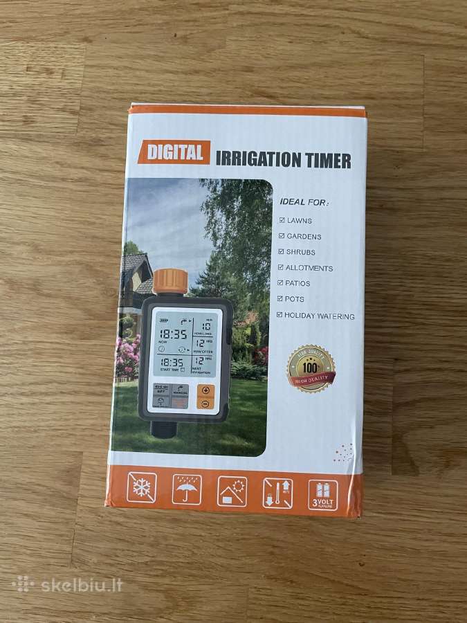 Automatinis sodo laistymo laikmatis