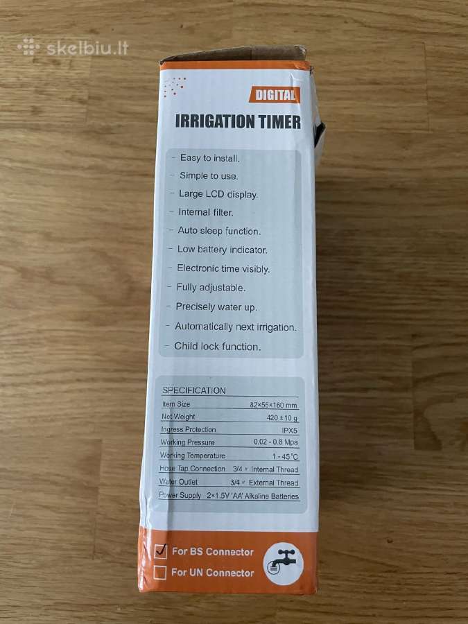 Automatinis sodo laistymo laikmatis - nuotraukos Nr. 2