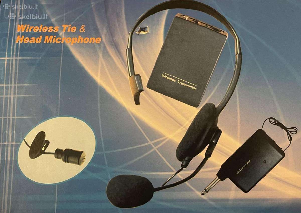 Naujaswireless Tie&head Microphone Wm-603
