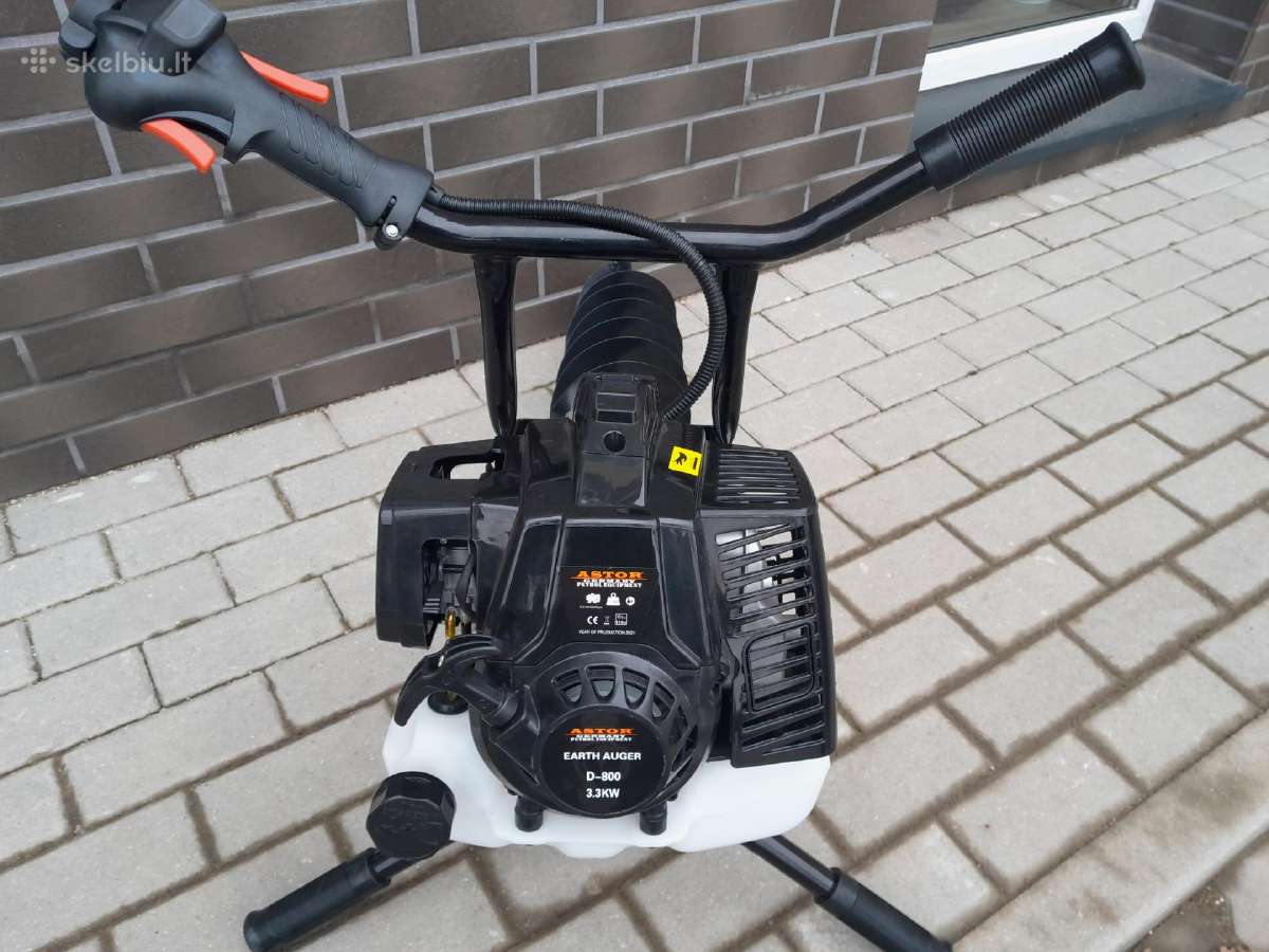 Galingas benzininis žemės grąžtas Astor D-800 - nuotraukos Nr. 3