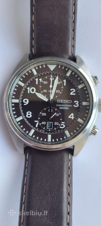 Seiko chronografas Snn241. Geras.