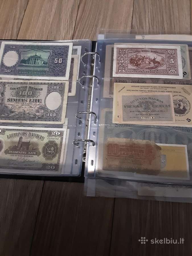 Perku banknotus ir kitas senienas, brangiai!