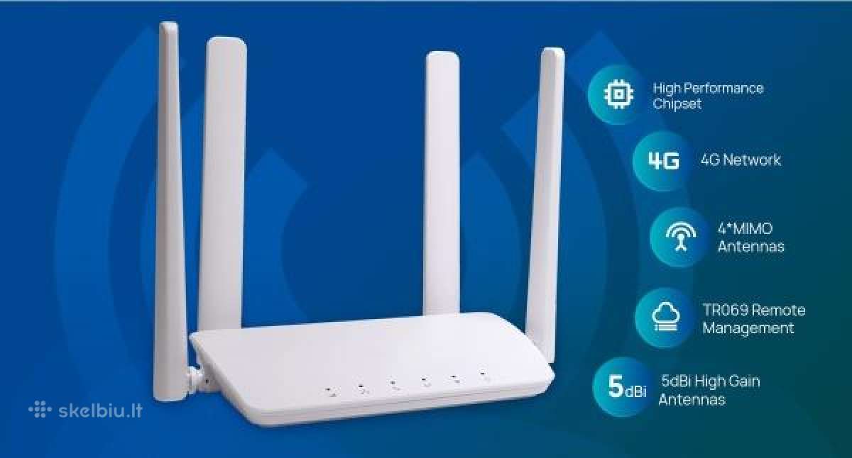 4G Lte modemas + 6 mėn neriboti GB tik 109 €! - nuotraukos Nr. 10