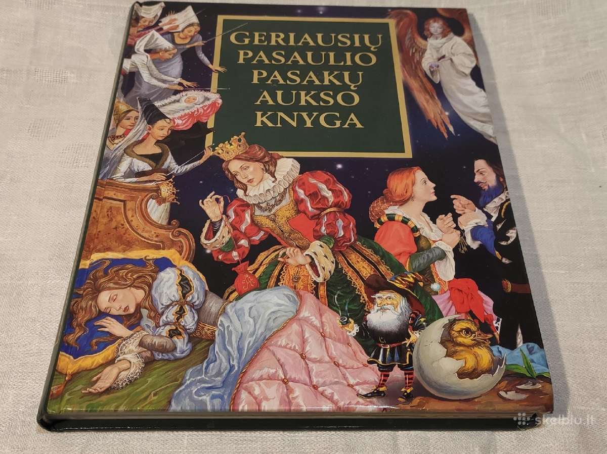 Geriausiu pasalulio pasakų aukso knyga