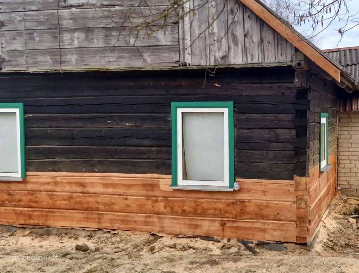 Senų rąstinių namų rekonstrukcija - nuotraukos Nr. 18