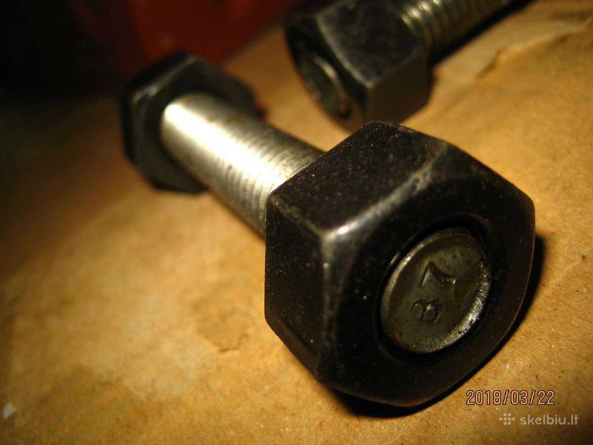B7 plieno M12x75 mm smeigės - nuotraukos Nr. 4