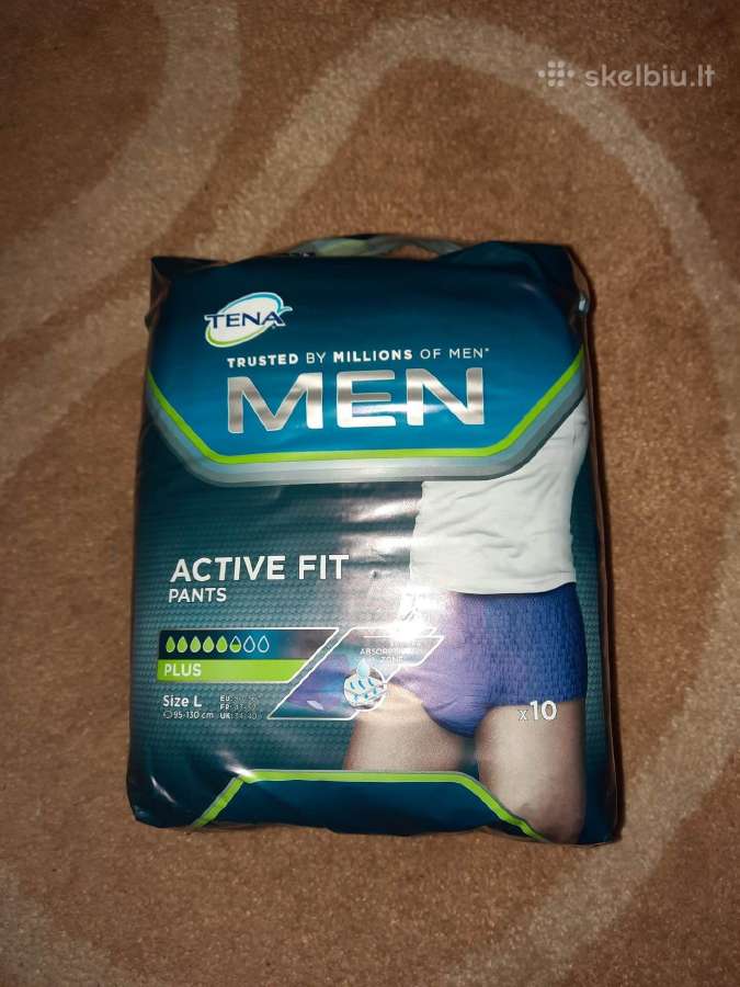 Sauskelnės kelnaitės vyrams Men Pants Plus (9vnt.) - nuotraukos Nr. 5
