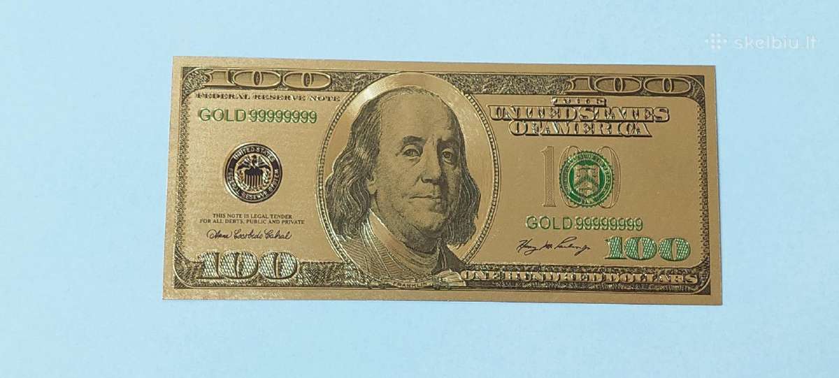 100 dolerių kolekcijai