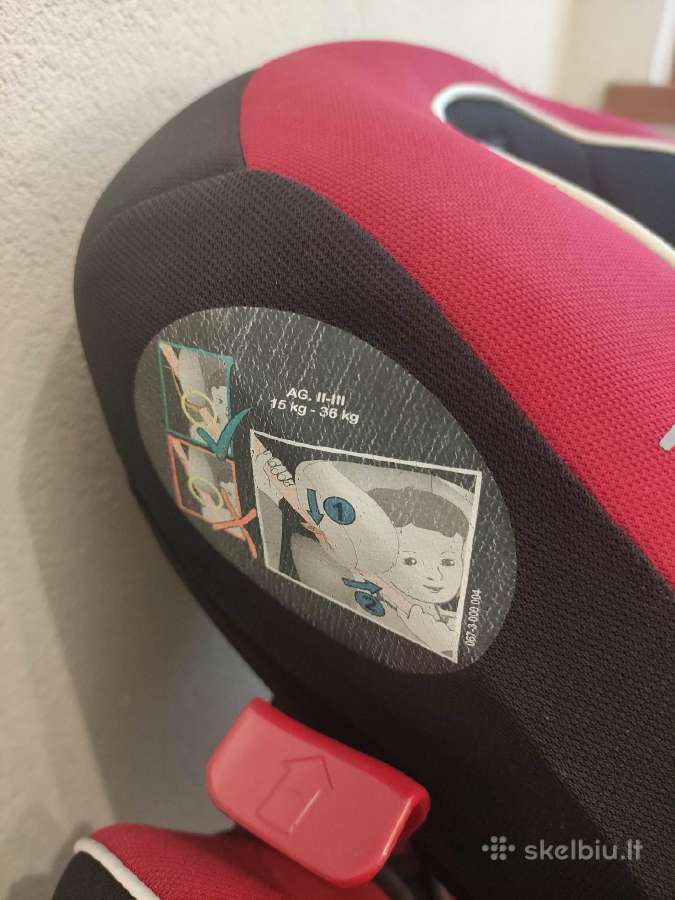 Automobilinė kėdutė Kiddy - nuotraukos Nr. 4