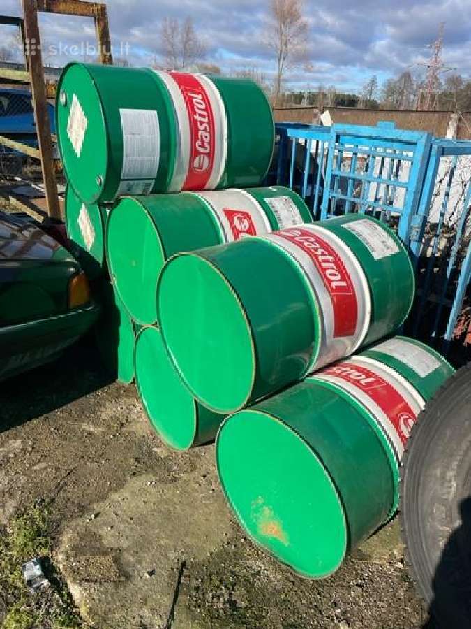 Metalinė statinė 200 ltr.