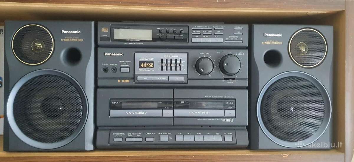 Рапаsопic Rx-dt680 Portable Stereo Component Syste