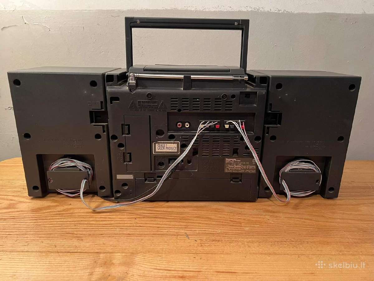 Рапаsопic Rx-dt680 Portable Stereo Component Syste - nuotraukos Nr. 3