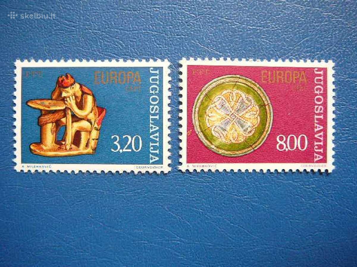 Europa Cept Daile Jugoslavija 1976 svarus js1635