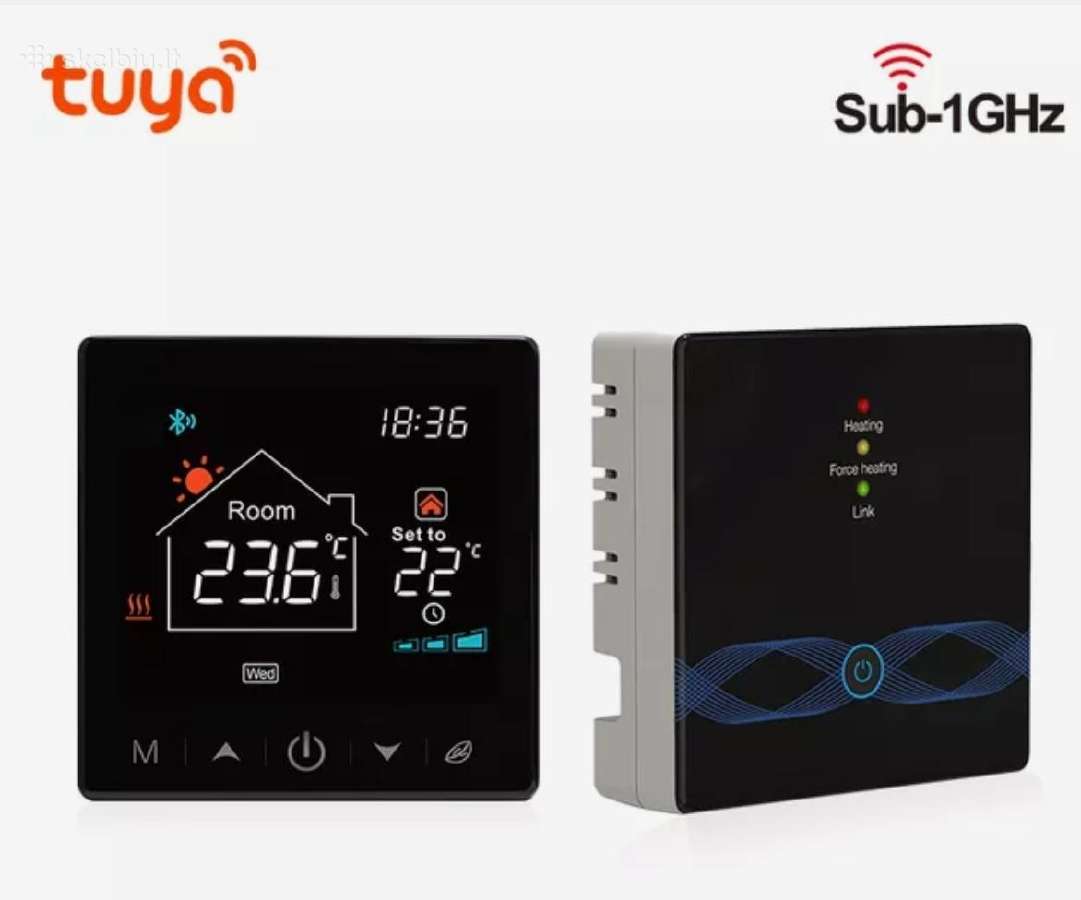 Išmanusis WiFi Rf termoreguliatorius, Tuya apps - nuotraukos Nr. 2