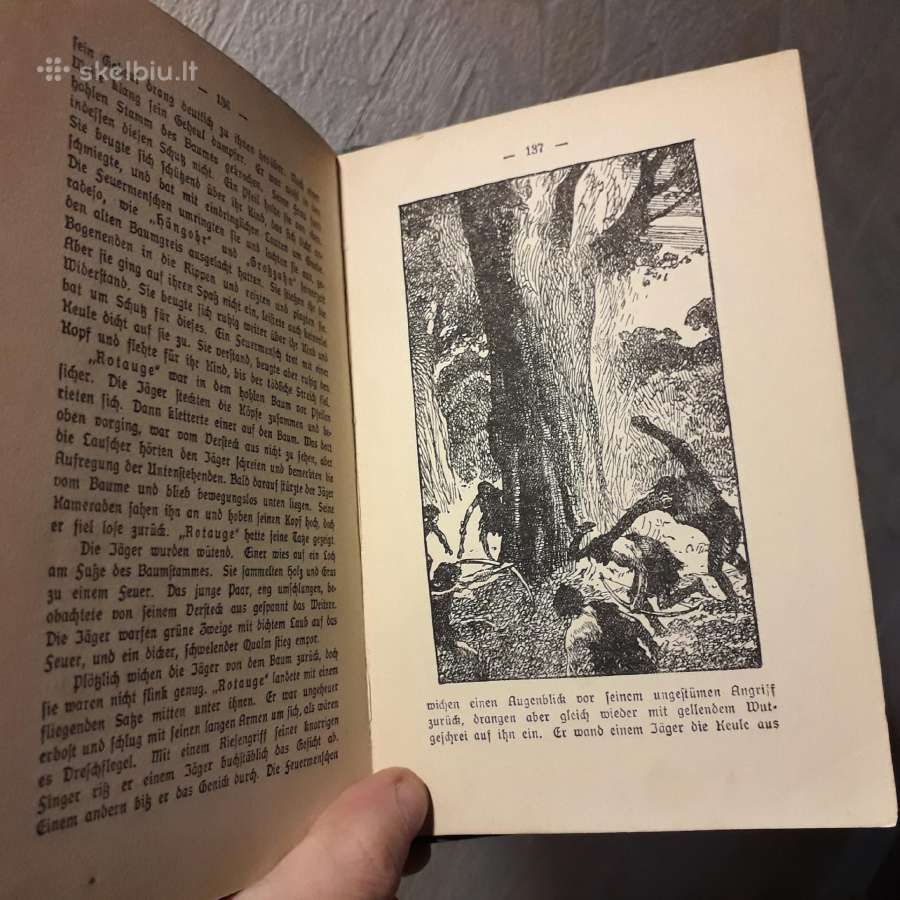 Jack London "Vor Adam" Stuttgart 1915 metai - nuotraukos Nr. 7