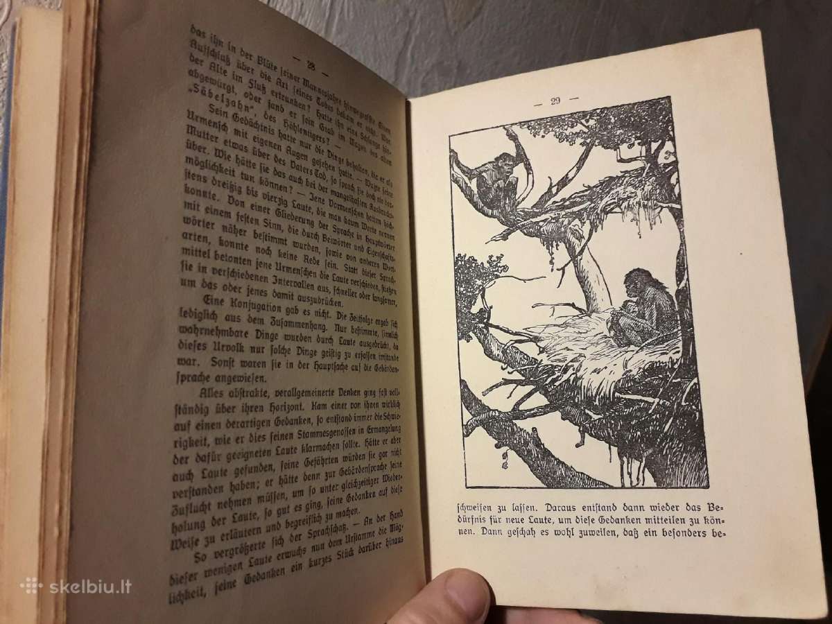 Jack London "Vor Adam" Stuttgart 1915 metai - nuotraukos Nr. 8
