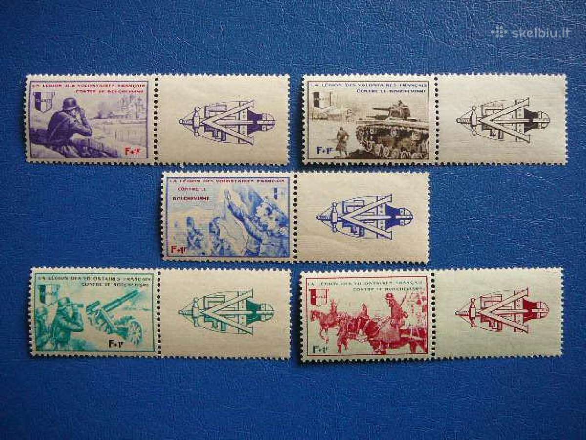 Karas Legionas Prancuzija Vokietija 1942 pz1491