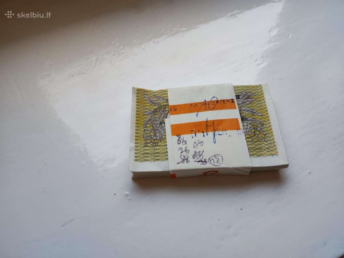 0.10 talonų 1991m. bankinė pakuotė - nuotraukos Nr. 2